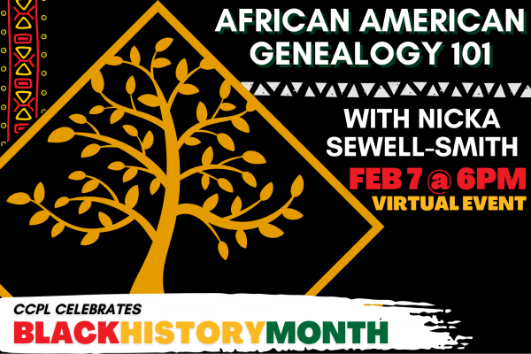 Image for event: African American Genealogy 101