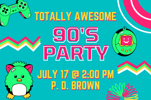 Image for event: Totally Awesome 90's Party!