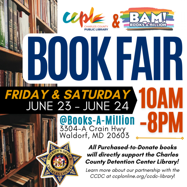 Image for event: CCPL &amp; Books-A-Million Book Fair!