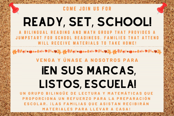 Image for event: Ready, Set, School! | iEn Sus Marcas, Listos, Escuela!