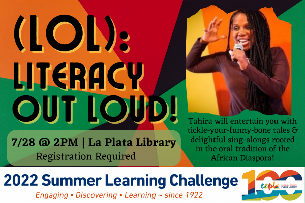 Image for event: (LOL): Literacy Out Loud