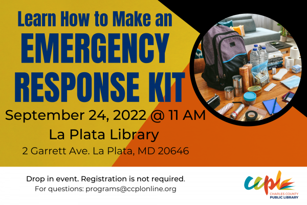 Image for event: Learn How to Create an Emergency Response Kit