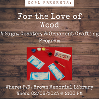 Image for event: For The Love of Wood!