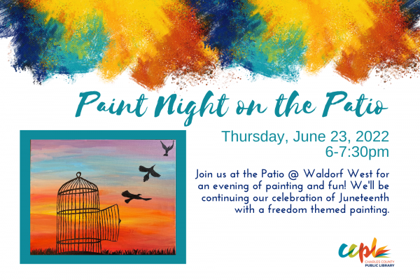 Image for event: Paint Night on the Patio