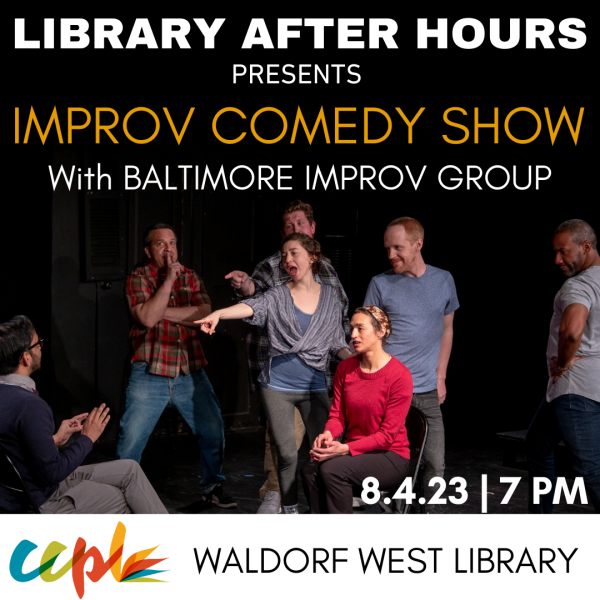 Image for event: Library After Hours: Improv Comedy Show 