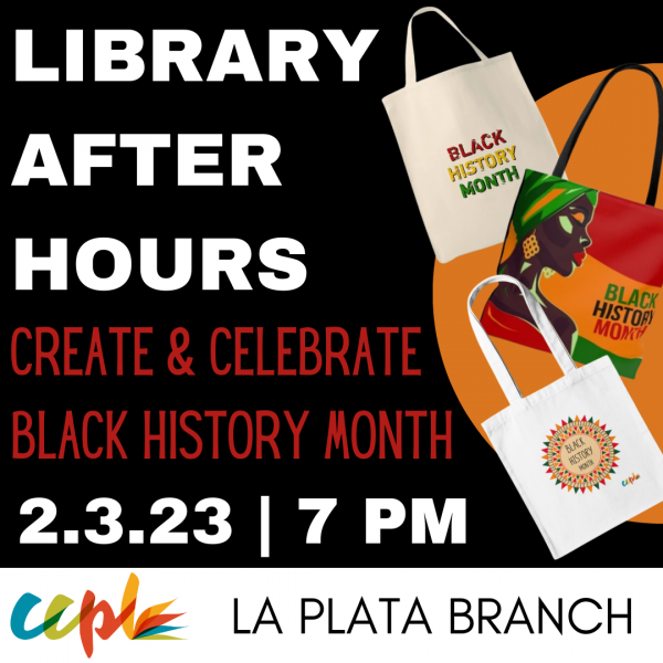 Image for event: Library After Hours: Create &amp; Celebrate Black History Month!