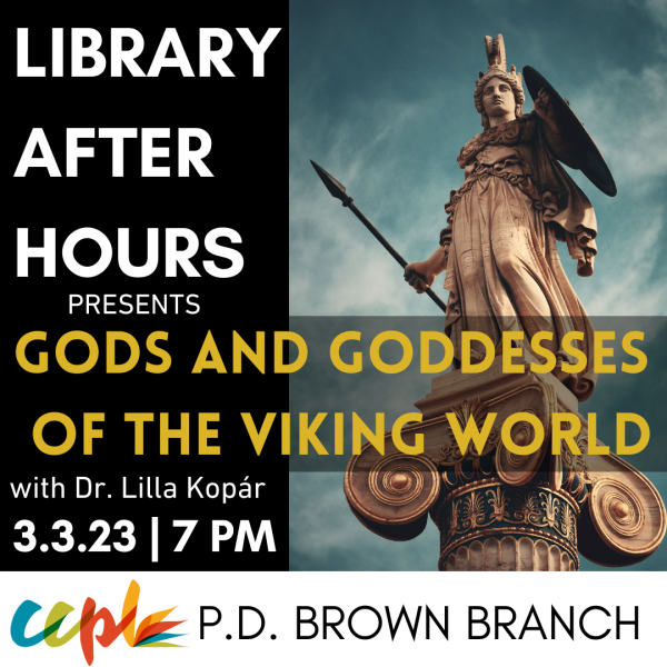 Image for event: Library After Hours: Gods and Goddesses of the Viking World