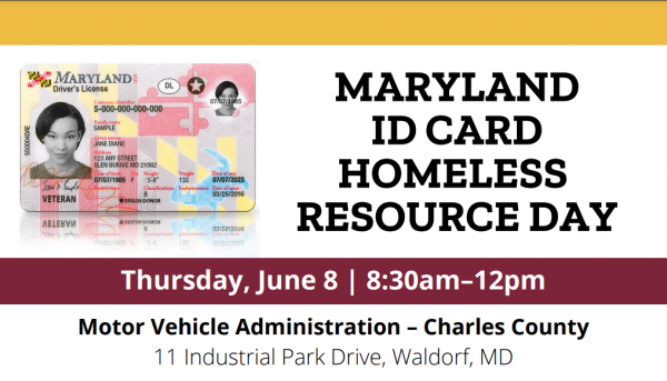 Image for event: Maryland ID Card Homeless Resource Day