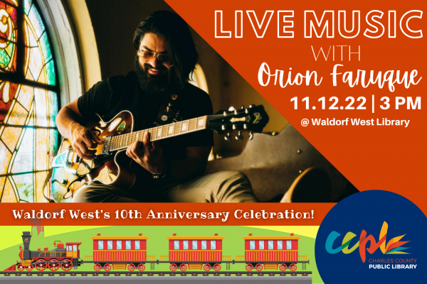 Image for event: Live Music Event with Orion Faruque!