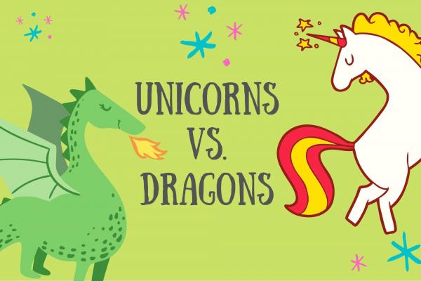 Image for event: Unicorns vs Dragons