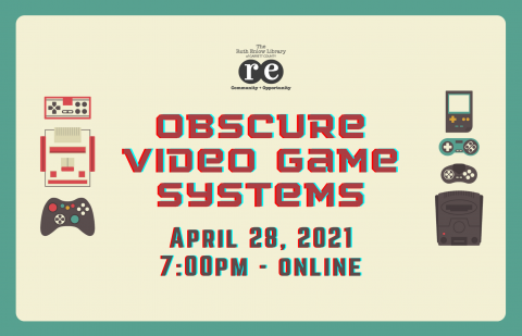 Image for event: Obscure Video Game Systems